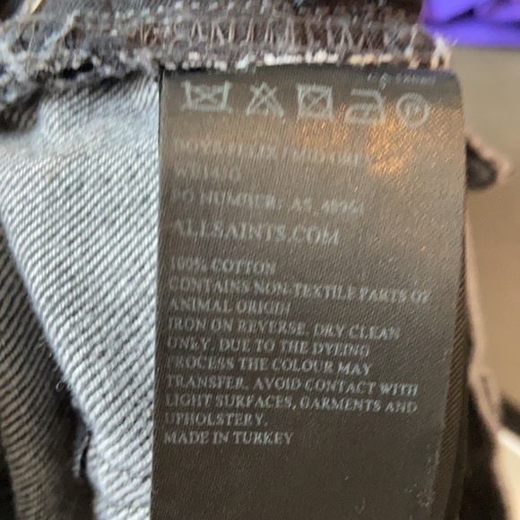 All Saints Boy Fit Patch Jeans - Picture 6 of 7